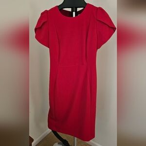 Calvin Klein Bold Red Mini Dress